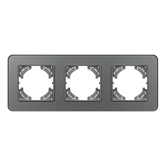 Фото #2 товара Рамка стеклянная FRM-OMALI-GS-3-GR (Arlight, -)