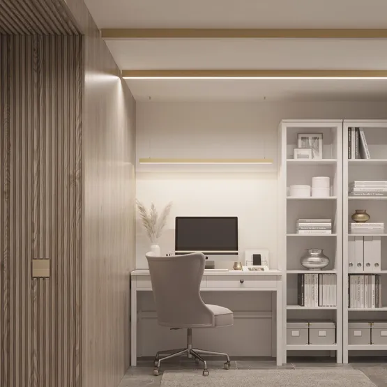 Фото #7 товара Профиль SL-LINE-3638-LW-2000 ANOD GOLD (Arlight, Алюминий)