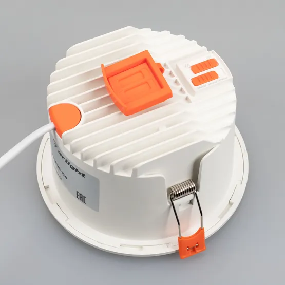 Фото #7 товара Светильник MS-ALORA-BUILT-R140-12W Day4000-MIX (WH, 60 deg, TRIAC) (Arlight, IP54 Пластик, 3 года)