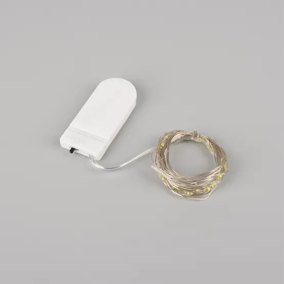 Фото #2 товара Светодиодная гирлянда ARD-DEW-HOME-2000-CLEAR-20LED-STD Yellow (3V, Battery Pack) (Ardecoled, IP20)