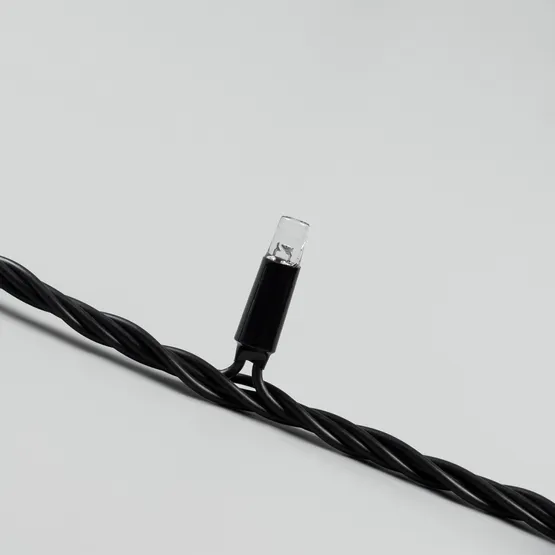 Фото #3 товара Светодиодная гирлянда ARD-STRING-CLASSIC-1000-BLACK-100LED-PULSE White (230V, 7W) (Ardecoled, IP65)