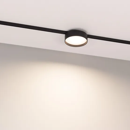 Фото #2 товара Светильник MAG-MICROCOSM-RONDO-R113-12W Day4000 (BK, 100 deg, 24V) (Arlight, IP20 Металл, 3 года)