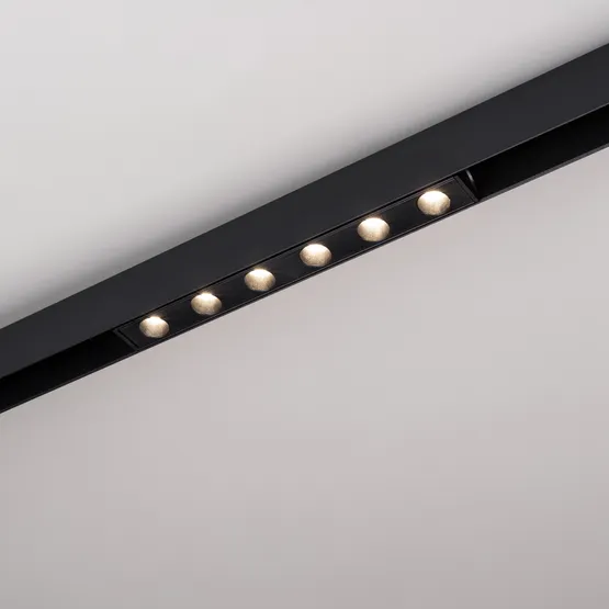 Фото #4 товара Светильник MAG-DOTS-25-L200-6W Warm3000 (BK, 30 deg, 24V, DALI) (Arlight, IP20 Металл, 5 лет)