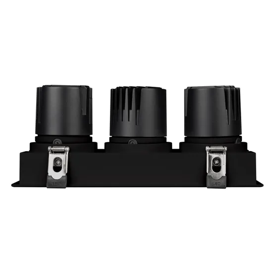 Фото #3 товара Светильник MS-FLOW-BUILT-S230x85-3x6W Warm3000 (BK, 55 deg, 230V) (Arlight, IP20 Металл, 5 лет)