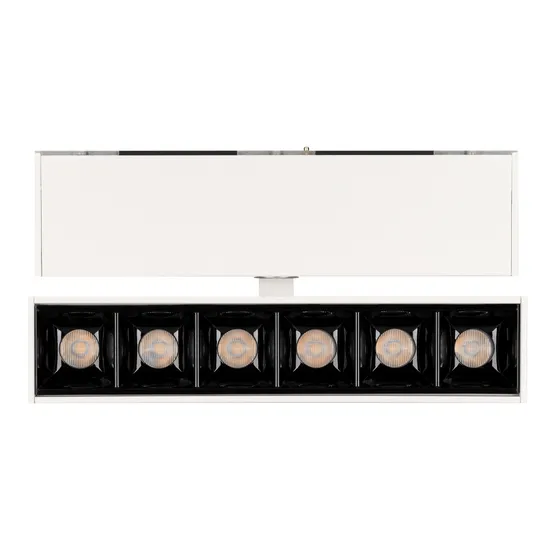 Фото #2 товара Светильник MAG-LASER-FOLD-45-S160-6W Warm3000 (WH, 15 deg, 24V) (Arlight, IP20 Металл, 5 лет)