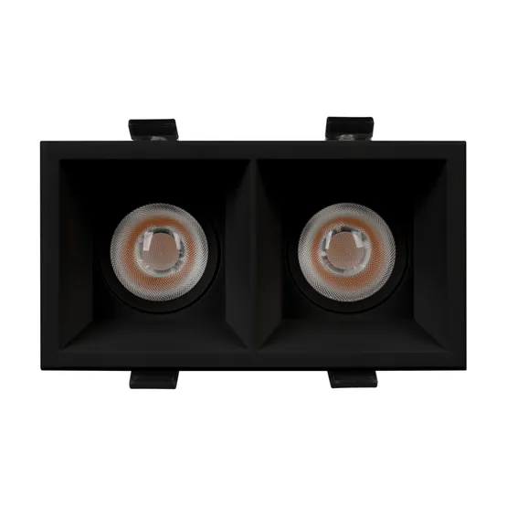 Фото #6 товара Светильник MS-FLOW-BUILT-S157x85-2x12W Warm3000 (BK, 15 deg, 230V) (Arlight, IP20 Металл, 5 лет)