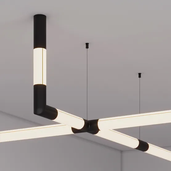 Фото #5 товара Соединитель профиля ROUND-D36-360-X90 (Arlight, Алюминий)