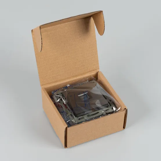 Фото #4 товара Механизм компьютерной розетки SCT-MPC1-PL-GR (RJ-45, CAT6) (Arlight, -)