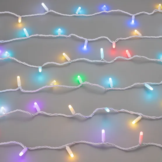 Фото #3 товара Светодиодная гирлянда ARD-STRING-CLASSIC-10000-WHITE-100LED-MILK-SYNC RGB (230V, 6.5W) (Ardecoled, IP65)