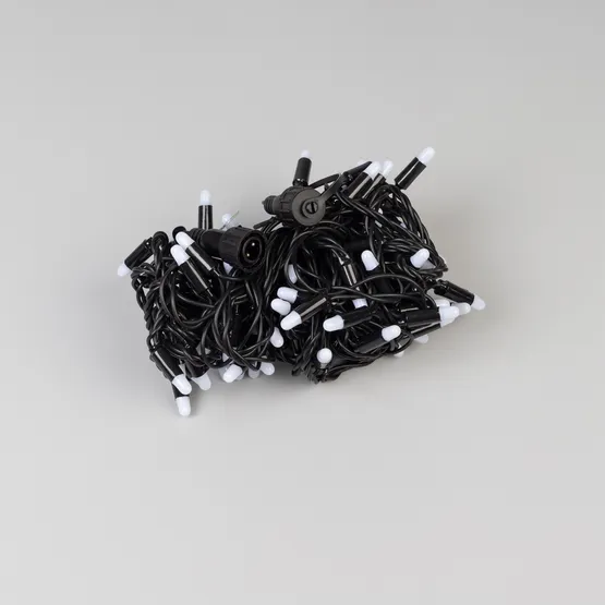 Фото #9 товара Светодиодная гирлянда ARD-STRING-CLASSIC-10000-BLACK-100LED-MILK-SYNC RGB (230V, 6.5W) (Ardecoled, IP65)
