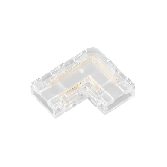 Фото #1 товара Коннектор угловой FIX-MONO-8mm-2pin-STS (Arlight, Прозрачный)