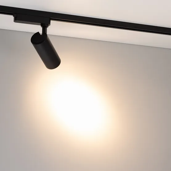 Фото #3 товара Светильник LGD-GERA-2TR-R60-15W Warm3000 (BK, 15 deg, 230V) (Arlight, IP20 Металл, 5 лет)