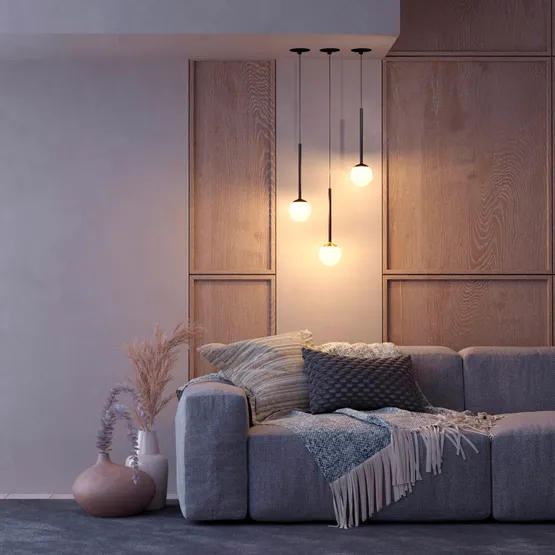 Фото #3 товара Светильник SP-BEADS-HANG-BUILT-T-R100-8W Warm3000 (BK-GD, 180 deg, 230V) (Arlight, IP20 Металл, 5 лет)