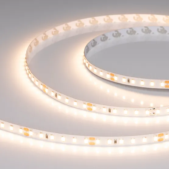 Фото #1 товара Светодиодная лента UL-A120-8mm 24V Warm2700 (2 W/m, IP20, 5m) (Arlight, Открытый)