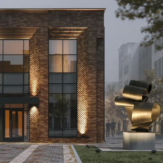 Фото #2 товара Светильник ALT-BLOCK-S65x65-5W Warm3000 (GR, 15 deg, 230V) (Arlight, IP66 Металл, 3 года)