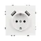 Минифото #3 товара Механизм розетки с USB зарядкой SCT-NOBE-MUAA-SFPL-WH (230V, 16A) (Arlight, Белый кварц)
