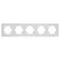 Минифото #3 товара Рамка пластиковая FRM-PERIO-PL-5-WH (Arlight, -)