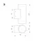 Минифото #5 товара Светильник LGD-RAY-WALL-TWIN-R65-2x12W Warm3000 (GR, 6 deg, 230V) (Arlight, IP65 Металл, 3 года)