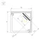 Минифото #4 товара Профиль SL-KANT-H16-2000 WHITE (Arlight, Алюминий)