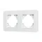 Минифото #1 товара Рамка стеклянная FRM-OMALI-GS-2-WH (Arlight, -)