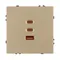 Минифото #2 товара ARL NOBE USB Розетка тип А+С+С софт-тач золотой песок SCT-MUACC-SFPL-FC-GD (65W, QC3) (Arlight, -)