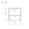 Минифото #4 товара Профиль с экраном SL-LINE-5050-2500 ANOD+OPAL (Arlight, Алюминий)