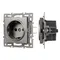 Минифото #1 товара Механизм электрической розетки SCT-MEU1-PL-GR (250V, 16A) (Arlight, -)