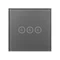 Минифото #3 товара Выключатель сенсорный SWT-OMALI-S03-ZB-GR (250V, 10A, Zigbee) (Arlight, Стекло)