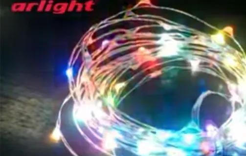 Светодиодная нить WR-5000-12V-RGB (1608, 100LED)